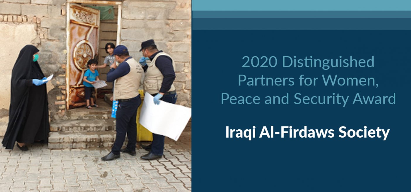 Iraqi Al-Firdaws Society PPE COVID