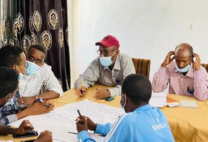 Puntland fisheries and planning officials learned discussed successes, plans, and learned about ecosystem based management in Bosaso.